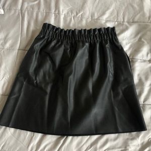 Zara Leather Skirt